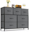 7-Drawer Dresser for Bedroom, Anti-Tip Wide Storage Organizer Fabric