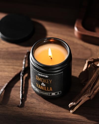 AOOVOO Scented Candles for Men - 4 Pack Candles for Home Scented