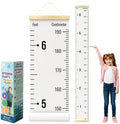 Wall Growth Chart for Kids - Wrinkle-Free Canvas Height Ruler