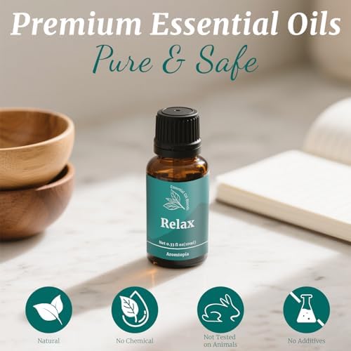 Well-Being Essential Oil Blend Set, 6 * 10ml Diffuser Oils