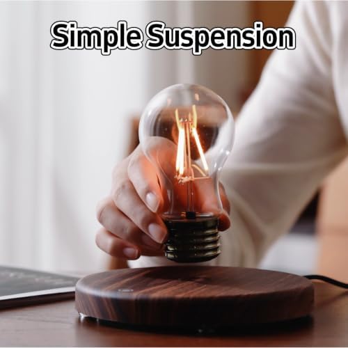Levitating Light Bulb, Rotating Floating Tech Gadgets for Men
