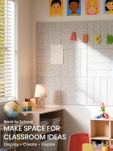 Felt Bulletin Board & Cork Board Alternative 48" x 36"