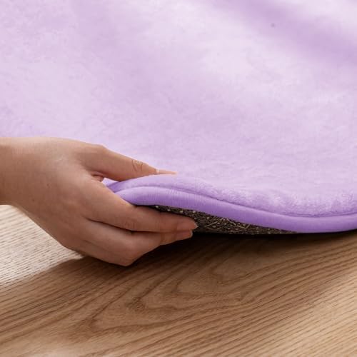 1.3" Thick Baby Floor Play Mat 50x50 Padded Playpen Mat, Violet