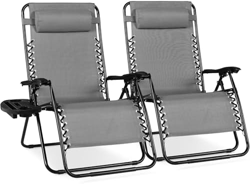 Best Choice Products Set of 2 Extra Wide Zero Gravity Chair Recliner