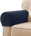 SUBRTEX Stretch Couch Arm Covers Set of 2, Non-Slip Sofa Armrest Slipcovers