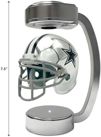 Officially Licensed NFL Mini Metallic Hover Helmet