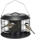 Kingsyard Squirrel Proof Metal Mesh Tube Bird Feeder