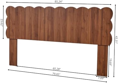 Scalloped Headboard for King Size Bed, King Size Headboard Only