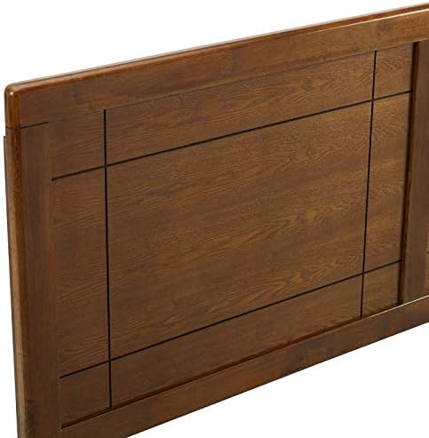 Modway MOD-6220-WAL Archie Twin Wood Headboard, Walnut