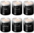AOOVOO Scented Candles Set - 6 Pack Men Candles for Home Scented