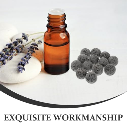 Baluue 20Pcs Natural Lava Rock Diffuser Stones Mini Volcanic Rock P