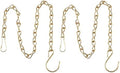 EBOOT 2 Pcs Hanging Chain for Bird Feeders Planters,9.5 Inch,Gold