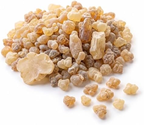 Frankincense and Myrrh Holy Incense from Jerusalem in a Gift Pack - Sacred Jerusalem Aromatic Granules - Traditional Biblical Scents for Home & Worship, A Church Incense