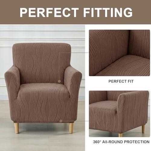 Eco-Ancheng Banquet Armchair Slipcovers Accent Chair Covers Chair Slipcover