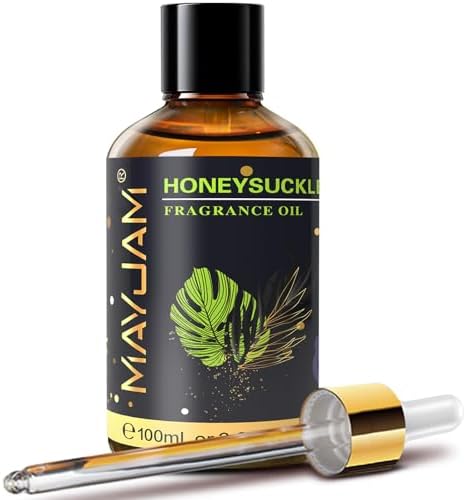 MAYJAM Honeysuckle Fragrance Oil Essential Oils for Diffusers, 3.38FL.OZ