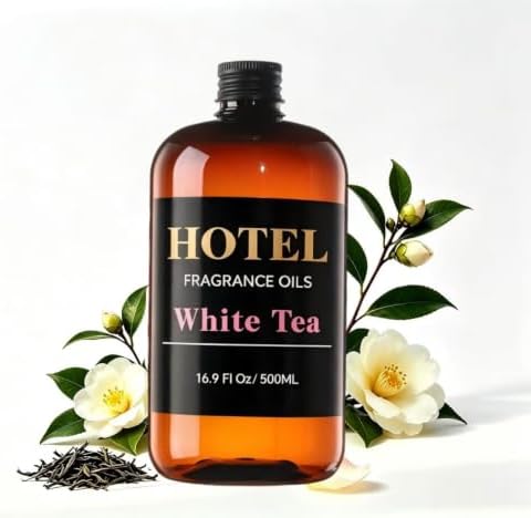 Hotel Diffuser - White Tea, Aloe Vera & Sandalwood - Hotel Scent Dupe - Premium Fragrance Oil for Ultrasonic and Waterless Diffusers and Crafting