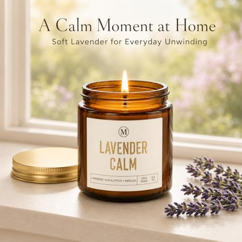 Candles Gifts Set for Women - 6 Pack Soy Wax Candles for Home Scented