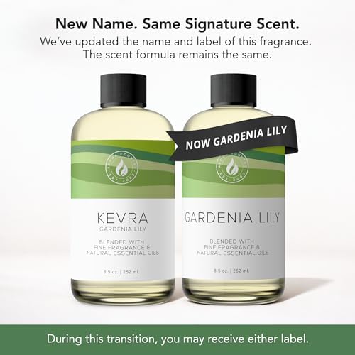 Aroma Country Gardenia Lily Luxury Diffuser Oil Refill (8.5 Fl Oz)