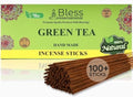 Bless-Organic-Green-Tea 100%-Natural-Handmade-Incense-Sticks