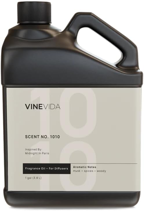 VINEVIDA (128oz) Hotel Fragrance Collection Diffuser Oil - Hotel Scents Diffusers for Home - Cold Air Diffuser Oil - Hotel Scent Essential Oil - Scent No.1010 Inspired by Hotel Costes