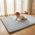 1.3" Thick Baby Play Mat for Floor,71x79 Ultra Soft Elasti-Foam Mat