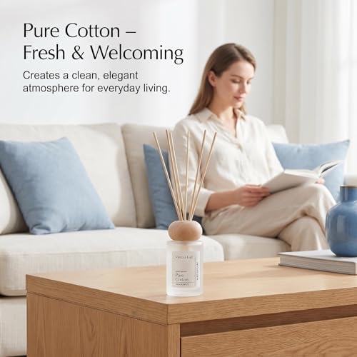 Pure Cotton Reed Diffuser, 3.5 Fl Oz