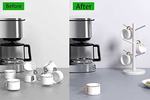 Dorhors Mug Holder Tree,Coffee Cup Holder,Mug Rack Stand Hook,Bar Organizer