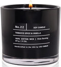 Lulu Candles | Tobacco, Spice & Vanilla | Luxury Scented Soy Jar Candle | Hand Poured in The USA | Highly Scented & Long Lasting |11 Oz.