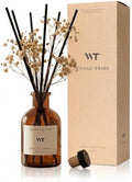 WEALD TRIBE Fresh Linen Reed Diffuser Set for Bathroom Air Fresheners