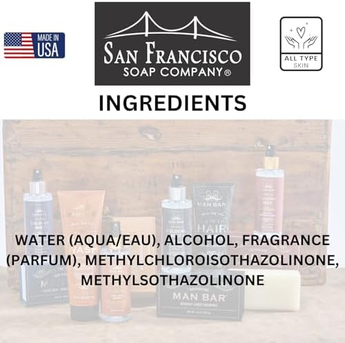 San Francisco Soap Company Smells So Clean Spray, Egyptian Cotton, 33.8 oz