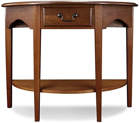 Leick Home Salem Console Table, 35", Medium Oak