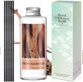 STRN Reed Diffuser Oil Refill, Ebony Agarwood Scented Diffuser 6.8 Fl Oz