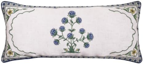 patdrea Designer French Vintage Throw Pillow Cover,12"x28"