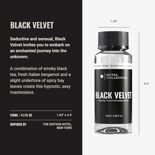 Hotel Collection - Black Velvet Fragrance Oil for Home Diffusers, 120 mL