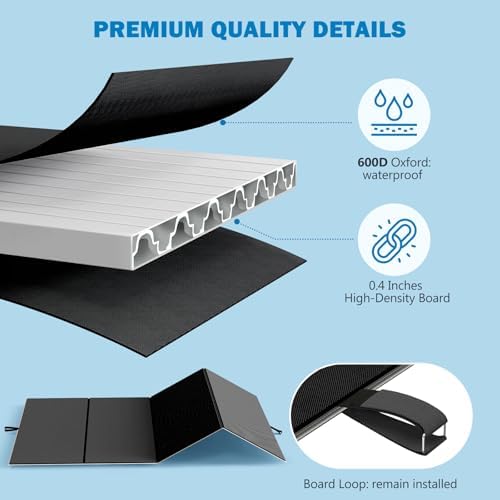 Bunkie Board Twin Size (38x75''), Heavy Duty10mm Bed Boards