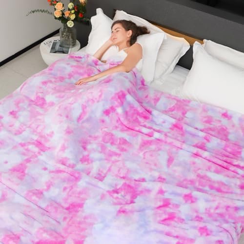 MUGD Soft Blankets Fuzzy Twin Bed Fleece Blanket Kids Warm Throw Blanket for Bed