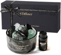 Crystal Stone Aroma Diffuser with Essential Oils for Home, Bathroom, Office, Home Decor & Fragrance 2 in 1