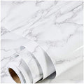 Marble Contact Paper White Peel and Stick Wallpaper for Kitchen Countertop