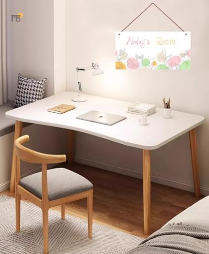 Personalized Butterfly Sign Fantasy Art Décor For Kids Room Custom Name Door Wall Decor, Floral Nursery Art Boys Room Girls Bedroom