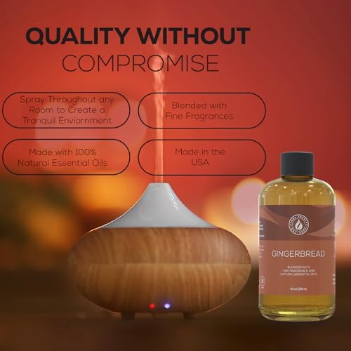 Aroma Country Gingerbread Luxury Diffuser Oil Refill (8.5 Fl Oz)
