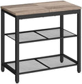 HOOBRO Shoe Bench, 3-Tier Shoe Rack,Industrial Shoe Organizer Storage Bench