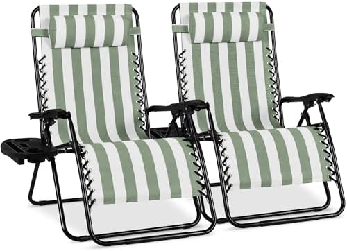 Best Choice Products Set of 2 Extra Wide Zero Gravity Chair Recliner