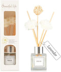 Reed Diffuser Set, 1.7 fl oz Scent Diffuser with Sticks, Lemon Scent