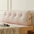 Z-hom Large Headboard Pillow Full,NO ROLL Pillow, Wedge Pillow Headboard