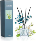 Freesia Reed Diffuser Set, 1.7 oz Scent Diffuser with Dried Flower