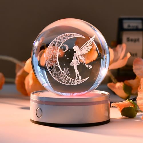3D Fairy Crystal Ball Fairy Gifts for Daughter