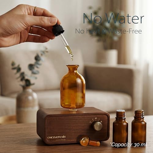 Ember Retro Waterless Essential Oil Diffuser for Aromatherapy