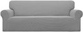 Easy-Going Stretch Oversized Sofa Couch Slipcover Washable Light Gray