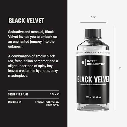 Hotel Collection - Black Velvet Fragrance Oil for Home Diffusers, 200 mL