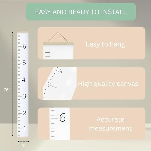 Kids Growth Chart | Height Chart for Kids | Measuring Board for Kids Height